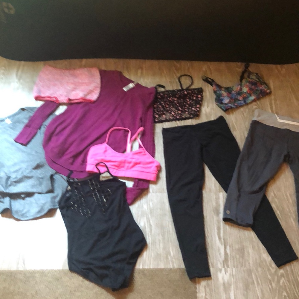 XS dance workout 9 pc bundle Lululemon Ivivva +